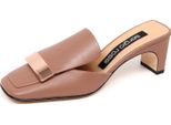 F0962 Sandalo Donna Pink Sergio Rossi Scarpe Sabot Shoe Woman