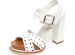F3228 Sandalo Donna White Tod's Scarpe Sandal Shoe Woman