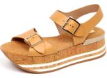 F4114 Sandalo Donna Dark Beige Hogan H354 Scarpe Cork Sandal Shoe Woman