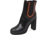 E2926 Tronchetto Donna Nero Tod's Scarpe Boot Shoe Woman