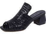 1986J Sandalo Donna Black Pons Quintana Bayona Intrecciato Braided Shoe Woman