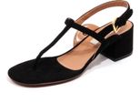 F9514 Infradito Donna Black L'autre Chose Suede Shoe Woman