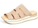 1693J Sandalo Donna Beige Hogan H257 Ciabatta Suede Shoe Woman