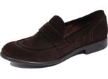 1049J Mocassino Uomo Dark Brown Hundred 100 Vintage Effect Shoe Loafer Man
