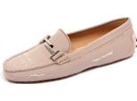F9662 Mocassino Donna Fabric Tod’S Light Pink Abraded Loafer Shoe Woman