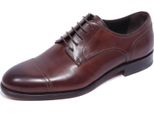 8254AB Scarpa Uomo Caracciolo 1971 Derby Vintage Brown Shoes Men