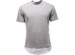 3266AC Maglia Uomo Paolo Pecora Heather Gray Cotone T-Shirt Man