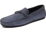 G0994 Mocassino Uomo Tod's Laccetto City Denim Blue Loafer Shoes Men