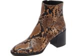 G2116 Tronchetto Selleria Donna Tod's Leather Black/Brown Boot Woman