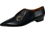 F17 Decollete Donna L'autre Chose Black Leather Shoes Woman
