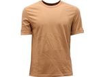 9886AI Maglia Uomo Neil Barrett Men Slim Fit Cotone T-Shirt Camel/White/Black