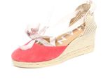 G1514 Sandalo Espadrillas Donna Manebi Suede Pink Sandal Woman