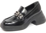 H8139 Decollete Donna Hogan H618 Woman Heel Loafers Black
