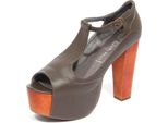 H7692 Sandalo Donna Jeffrey Campbell Foxy Wood Woman Sandal