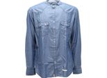 6193AL Camicia Uomo Tintoria Mattei Slim Man Denim Shirt