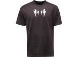 9763AP Maglia Uomo Neil Barrett Slim Fit Man T-Shirt Black