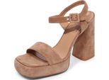 4585AR Sandalo Donna A.Bocca Woman Suede Heels Sandal