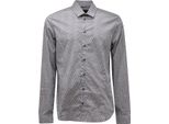 9610AQ Camicia Uomo Patrizia Pepe Slim Man Shirt White/Blue