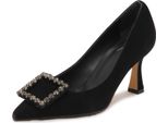 N4114 Decollete Donna Roberto Festa Lilly Woman Suede Shoes