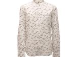 9518AQ Camicia Uomo OFFICINA36 Arborea Man Cotone Shirt White/Black