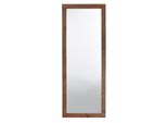 Mo.Wa Specchio Da Parete Con Cornice In Legno, Rustico 57X147, Marrone, Specchio Rustico Rettangolare Per Camera Da Letto, Bagno, Specchio Per Corridoio, Specchio Per Guardaroba