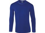 Gildan - Uomo/Donna - Maglietta Unisex A Maniche Lunghe "Softstyle"" RW9472 (3XL) (Royal Blue)"