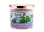 Candela Profumata Five Elements Patchouli Ice, 420 G, 3 Stoppini