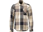 Camicia Di Flanella A Quadri Beige Sabbia Scuro, Taglia 3XL Mascot 22904-446-599