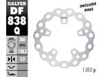 Set Di Dischi Freno Galfer 2X DF838Q Cubiq® Rigido Anteriore 300X5Mm Per Harley Davidson Ev Livewire Abs Anno 2019 - 2022