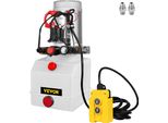 Pompa Idraulica Vevor, Centralina Idraulica A Doppio Effetto, 12 V Dc, Pompa Per Rimorchi Ribaltabili, 2850 Giri/Min, Centralina Idraulica Per Il Sollevamento Di Rimorchi Ribaltabili E Autovetture (3 Quart, Doppio Effetto)