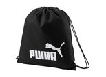 Sporttasche PUMA PHASE GYM SACK, Damen, Gr. B/H/T: 37,5cm x 43cm, schwarz (puma schwarz), Web, Polyester, unifarben, Taschen Sporttasche