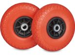 Relaxdays Set Di 2 Ruote Per Camion Sack Pu 3.00-4