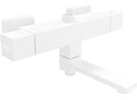 Mexen Cube Miscelatore Termostatico Per Vasca-Doccia, Bianco - 77910-20