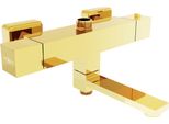 Mexen Cube Miscelatore Termostatico Vasca-Doccia, Oro - 77910-50