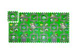 Relaxdays Puzzle Mat Road