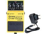Pedale Overdrive Per Basso Boss ODB-3 Con Alimentatore