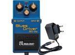 Boss BD-2W Blues Driver Waza Craft Con Alimentatore
