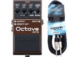 Boss OC-5 Pedale Effetti Octave Con Cavo Per Chitarra