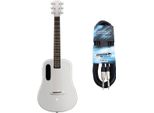 Lava Music Guitar Me Air 36 Pollici Argento Con Cavo