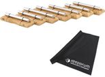 Meinl Sonic Energy Bars EC-SET-CHA-7 Chakra Set 7 Pezzi Con Panno