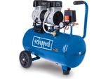 Compressore Scheppach Ultra Silent Hc26Si | Motore Da 1100 W | Pressione Di Esercizio 8 Bar | Serbatoio Aria Compressa Da 24 L | Portata Di Aspirazione 230 L/Min | Silenzioso E Senza Olio