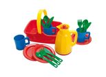 Cestino Da Picnic Per 3 Persone, 18 Pezzi, In Plastica