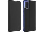 Akashi, Custodia Flip Akashi Con Scomparto E Funzione Stand Per Samsung Galaxy A41, Nero