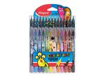 Maped 984718 Set Da Disegno Maped Color'peps Monster, Scatola Da 24