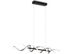 Lampadario Led Trio Tr 341810205 Sequence 45 W 5600 Lm 2300-3000-4000 K Alluminio Cardato