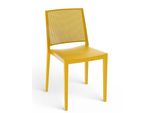 Poltrona Da Giardino Grid Giallo Senape