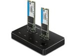 Qoltec 50310 Drive Docking Station 2X Ssd M.2 Sata | Ngff | Usb Type C