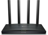 TP-LINK AX1500 Wi-Fi 6 Router | Archer AX17 | 802.11Ax | 10/100/1000 Mbit/S | Ethernet Lan (RJ-45) Ports 3 | Mesh Support Yes | Mu-Mimo Yes | No Mobile Broadband | Antenna Type Fixed