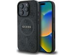 Guess Guhmp16Lg4Gfrk Iphone 16 Pro 6.3 Czarny/Black Hardcase 4G Ring Classic Logo Magsafe