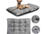 Letto Per Cani Prestige Cuscino 140X100 Cm Impermeabile Osso Nero